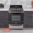Cocina Multigas Florencia Acero 5518F