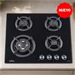 Anafe a Gas de Vidrio Templado 60cm Florencia 6749M