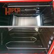 Horno Grill Eléctrico de 45L Esmaltado 1400W Rojo Atma HGAR4523PI