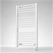 Toallero Calefactor Eléctrico Blanco con Termostato Peisa Domino D80